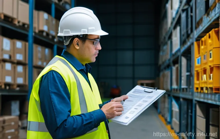 현장 안전점검 리포트 작성 사례 - **Prompt:** A dynamic split image showcasing the evolution of safety reporting. On the left, a worke...